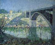 Spring Night,Harlem River Ernest Lawson